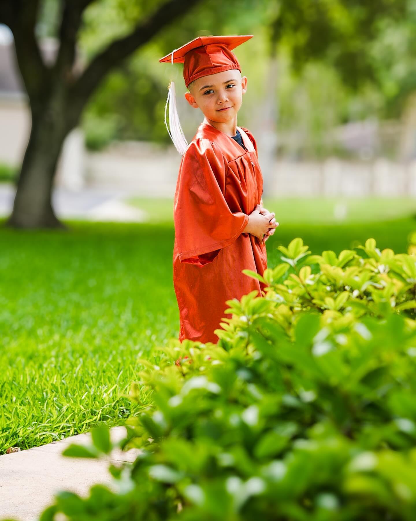 A Glimpse into the Future: SJ's Kinder Grad Photo Shoot